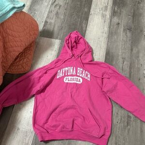 Pink Daytona Beach Hoodie